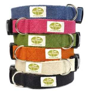 100% Hemp Solid Adjustable Collars - 6 Colors