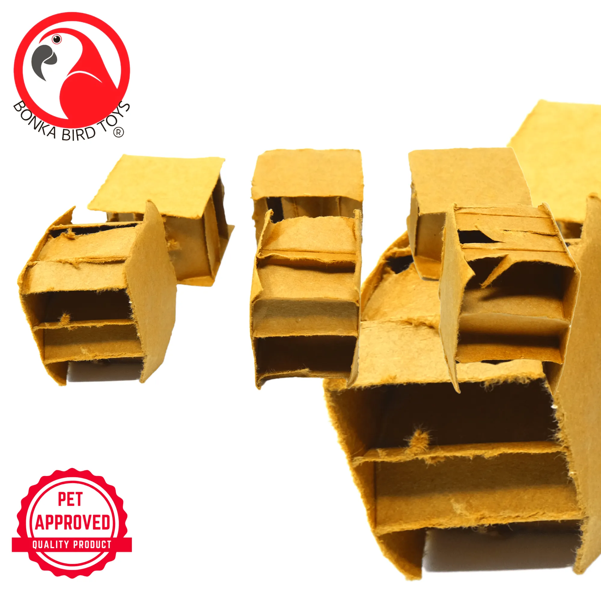 2531 Pk6 1.25" Cardboard Cubes