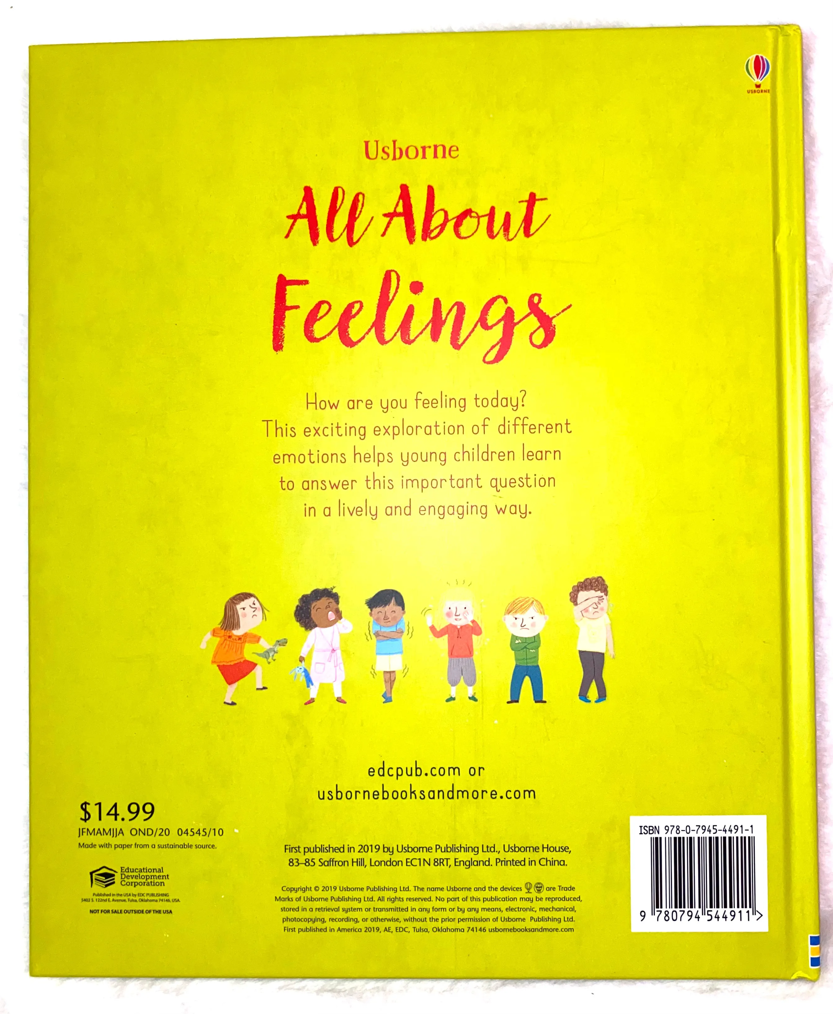 All About Feelings Book