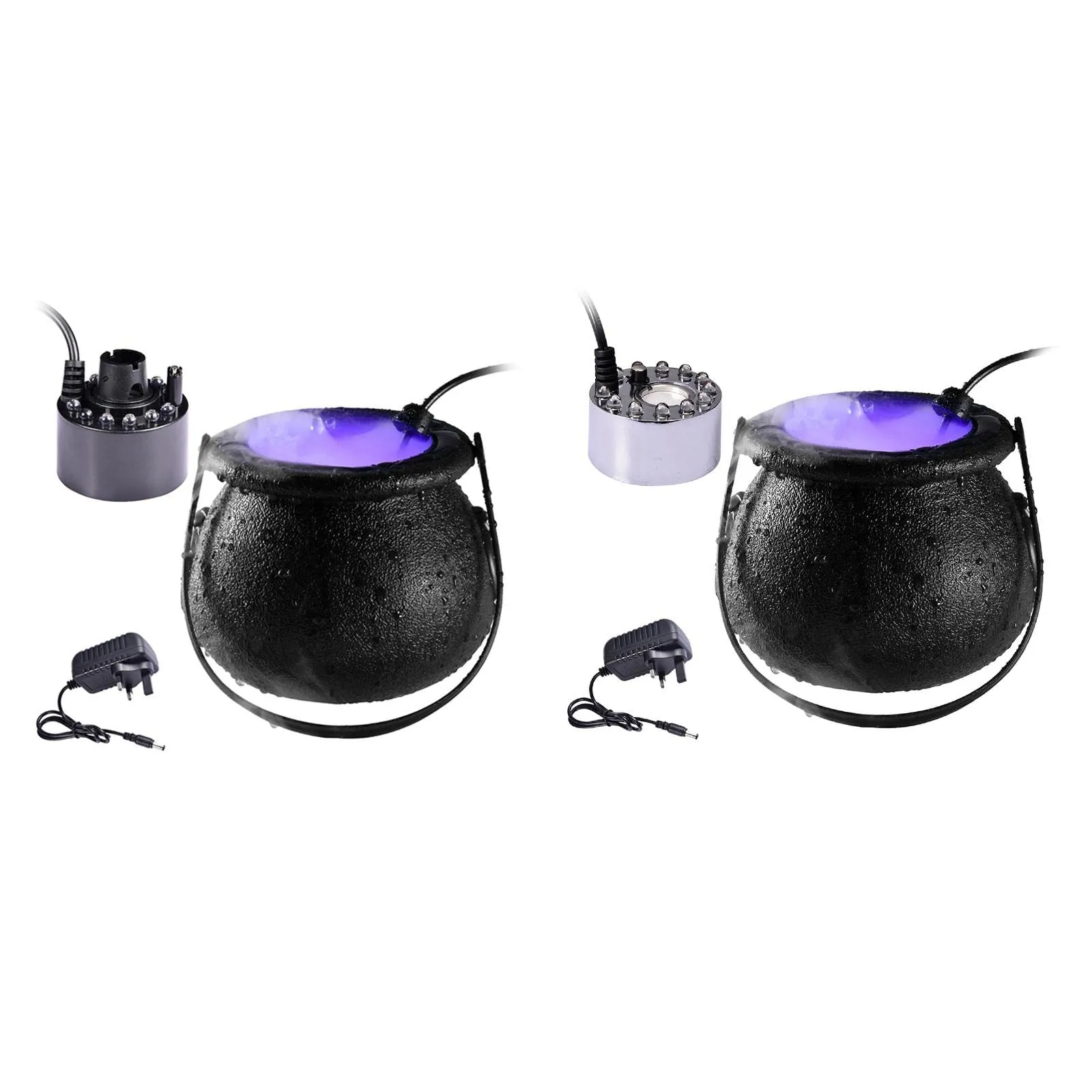 ATORSE® Mist Maker Fogger Water Fountain Fog Machine Halloween Plastic Mist Maker