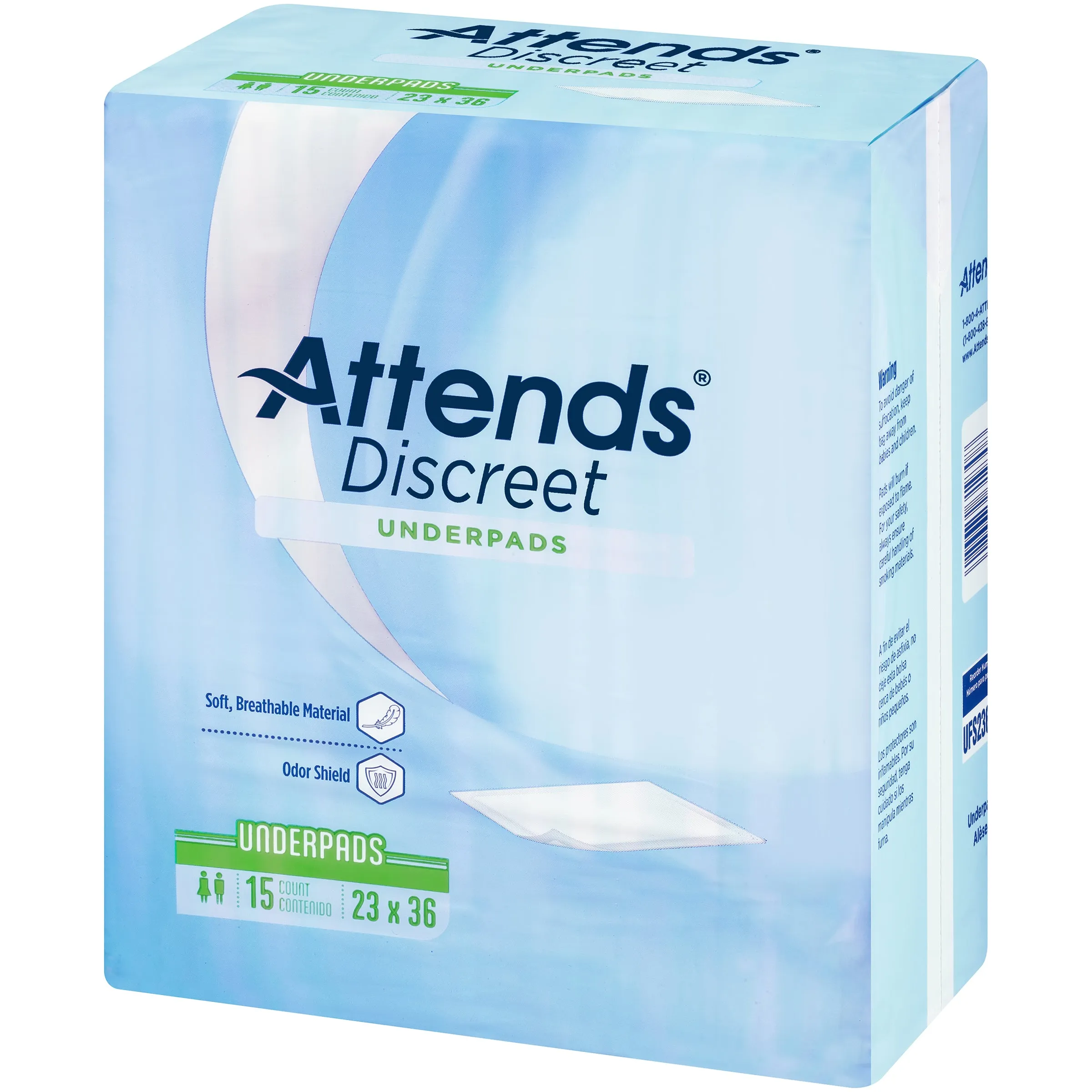 Attends Discreet Underpads