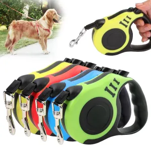 Automatic Retractable Nylon Dog Leash