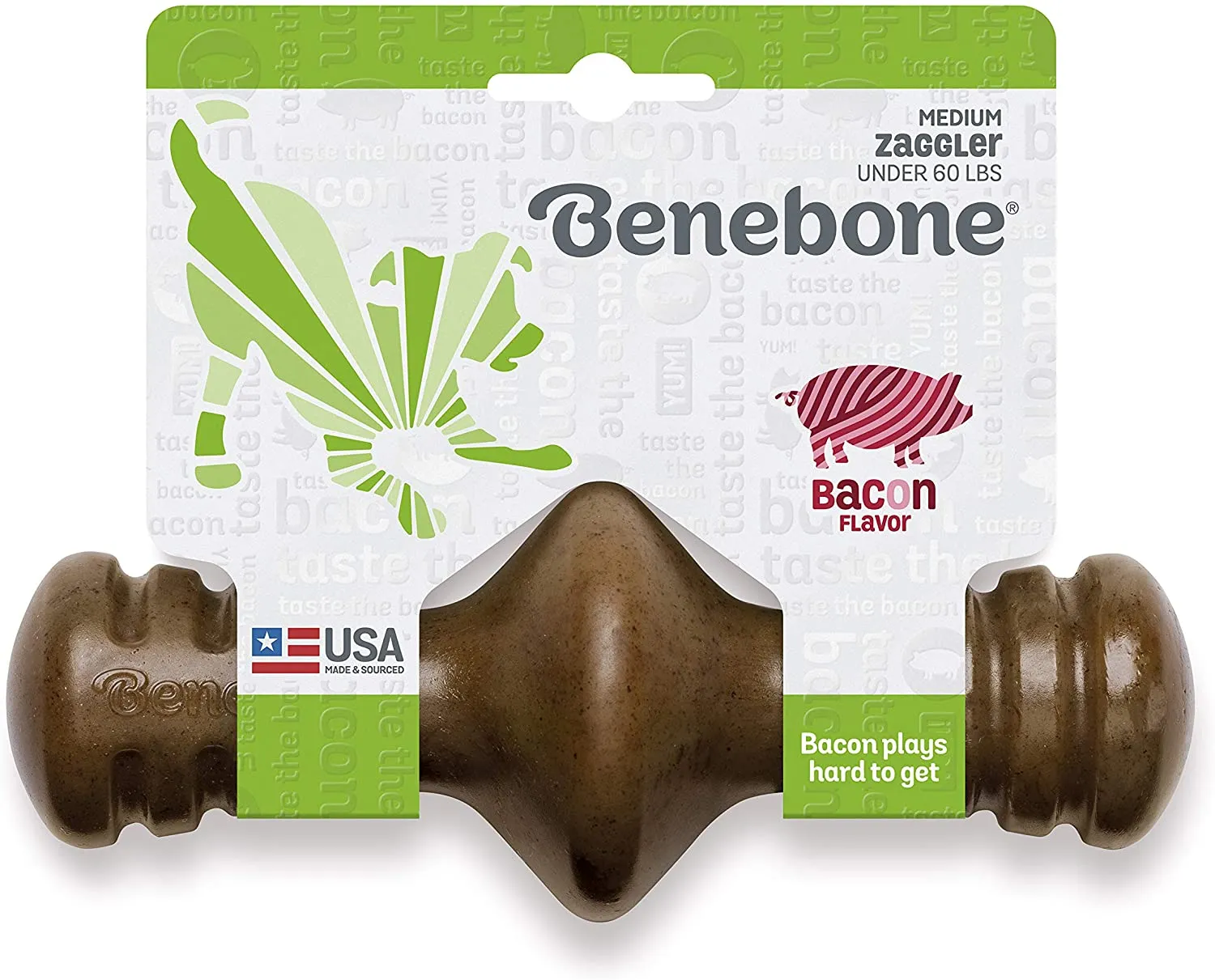 Benebone Dental Zaggler Bacon Flavor