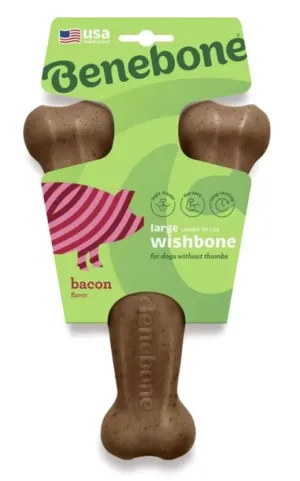 Benebone Wishbone Chew Bacon Flavor