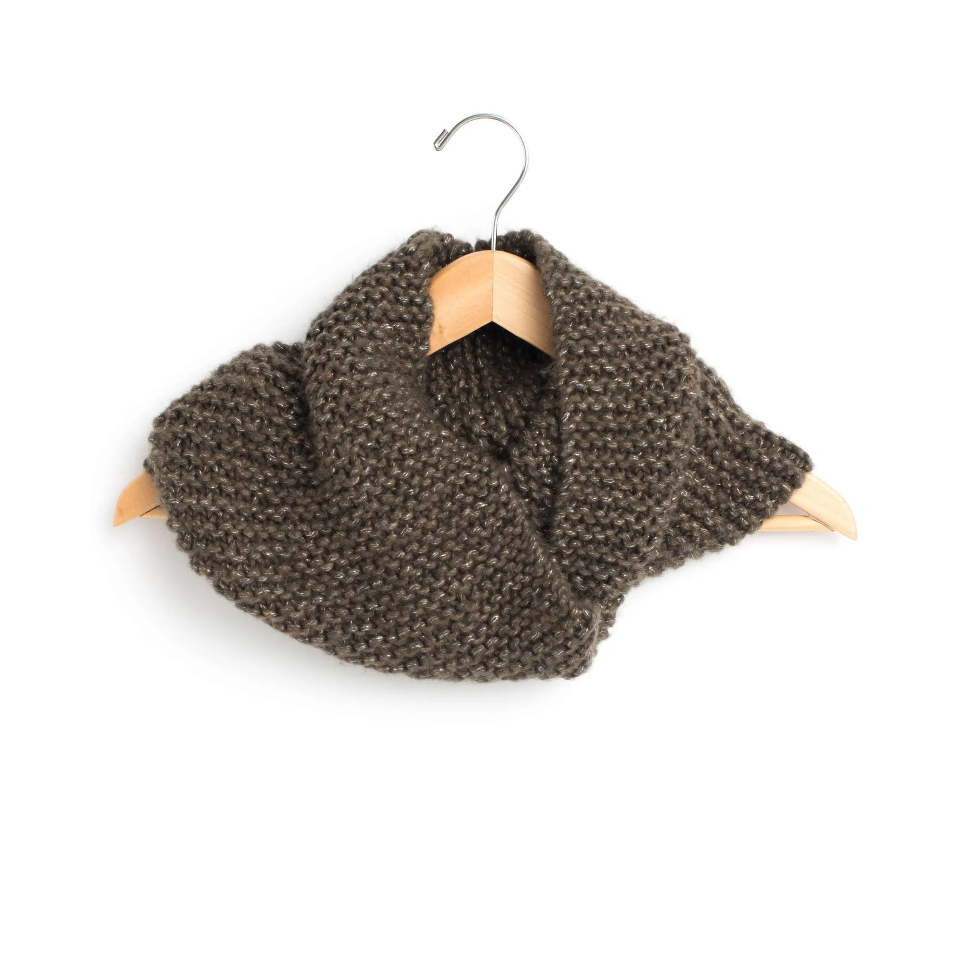 Bernat Knit Shimmer Cowl