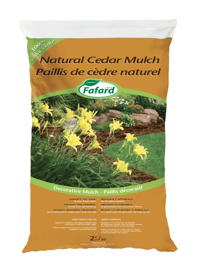 Cedar Mulch Natural 2 CU FT