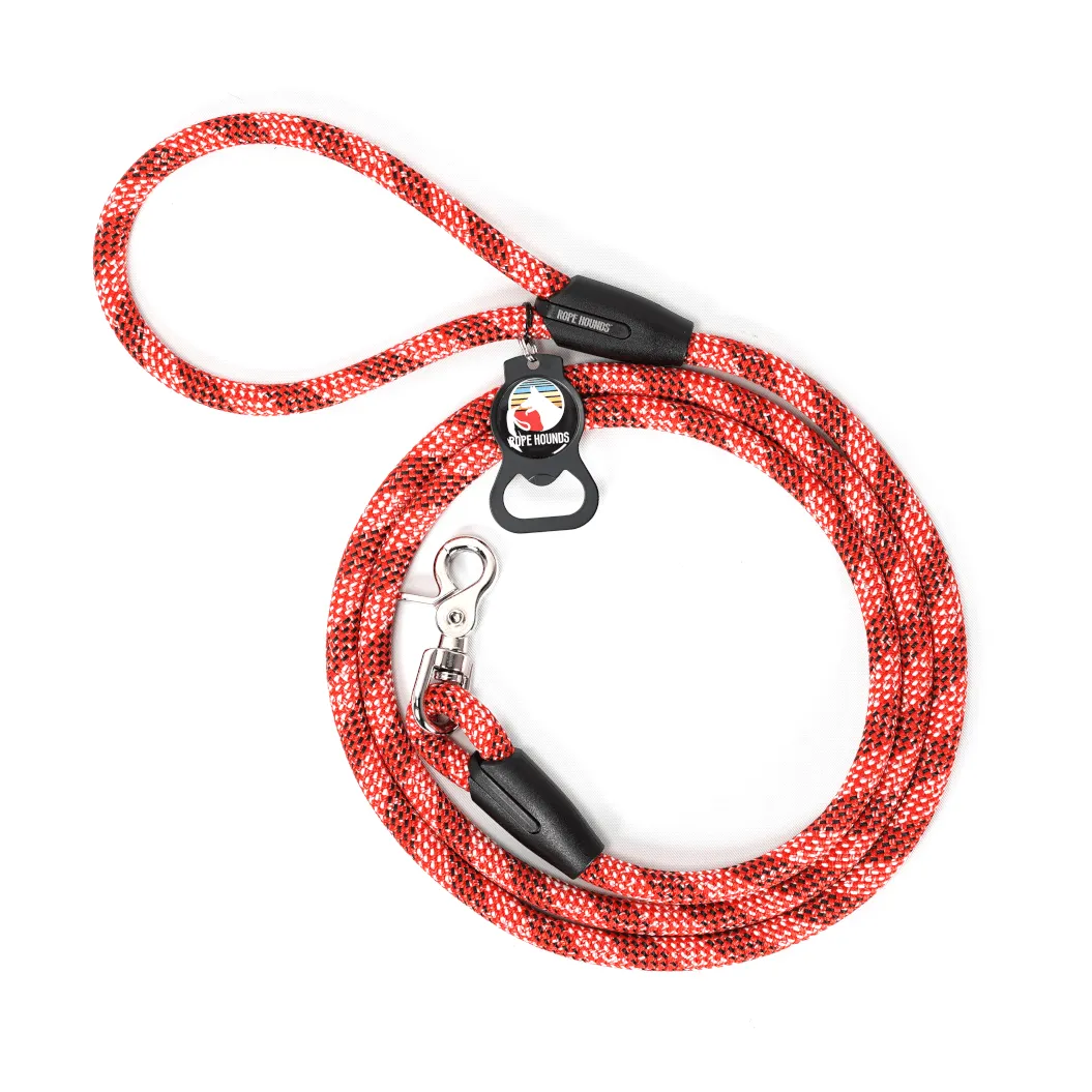 Classic Dog Leash - Reds/Oranges