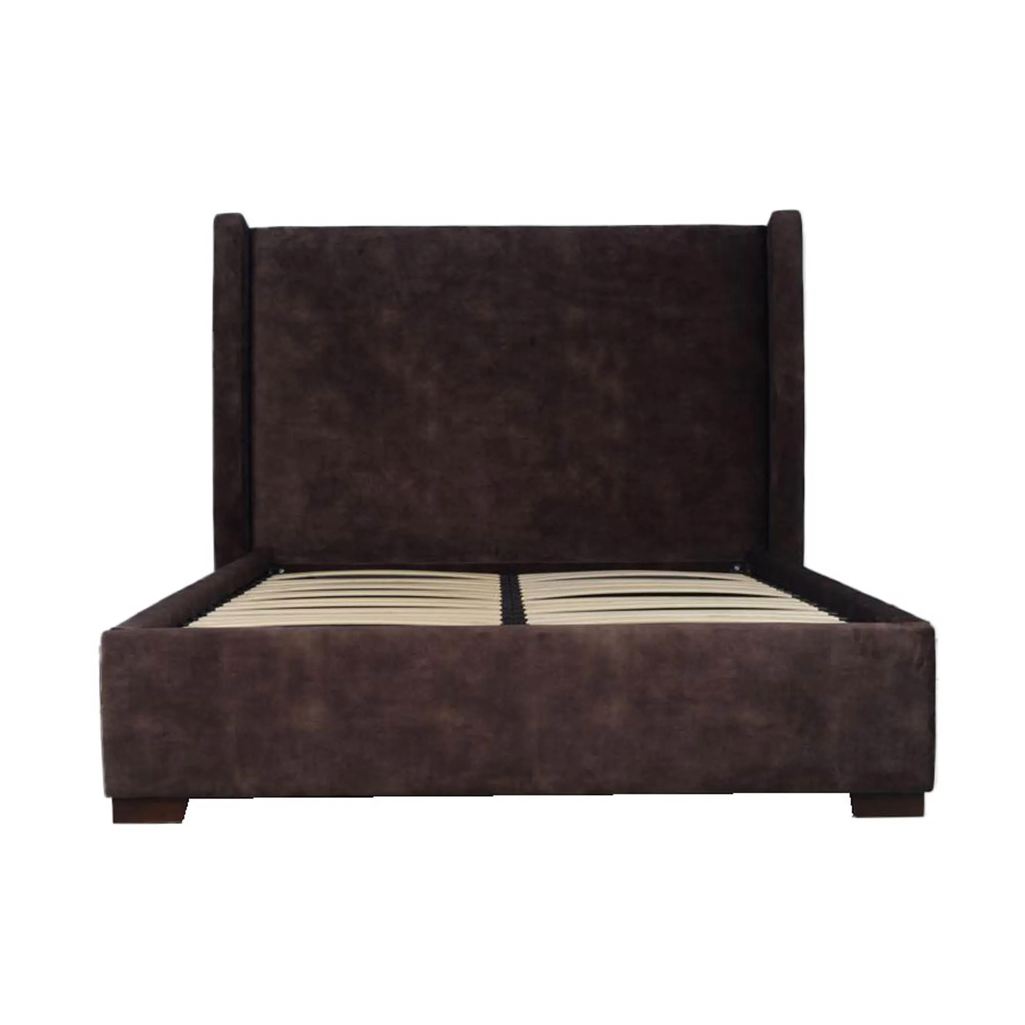 Cora Storage Queen Bed - Velvet Brown