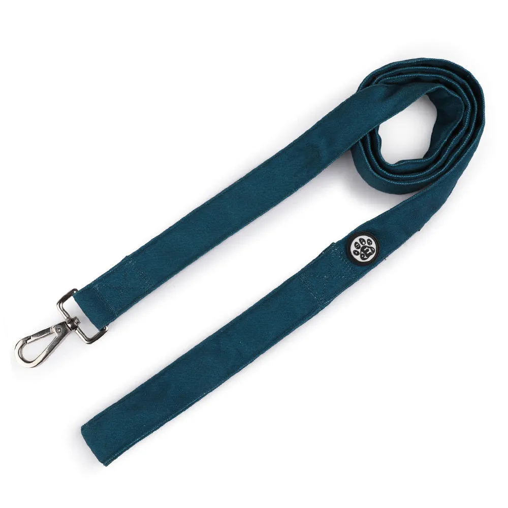 Dear Pet Classic Teal Blue Dog Leash