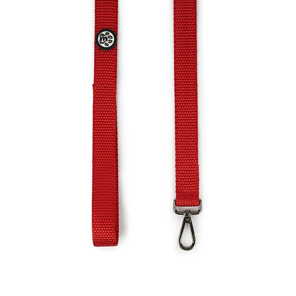 Dear Pet Nylon Dog Leash in Red