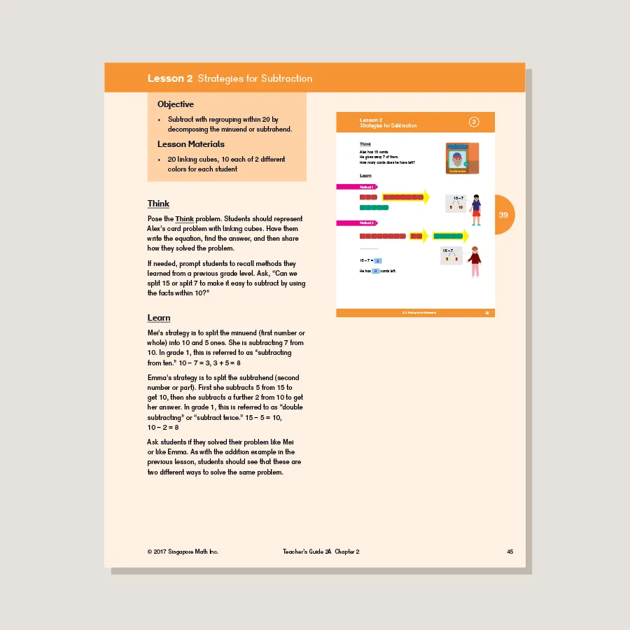 Dimensions Math Teacher's Guide 2A