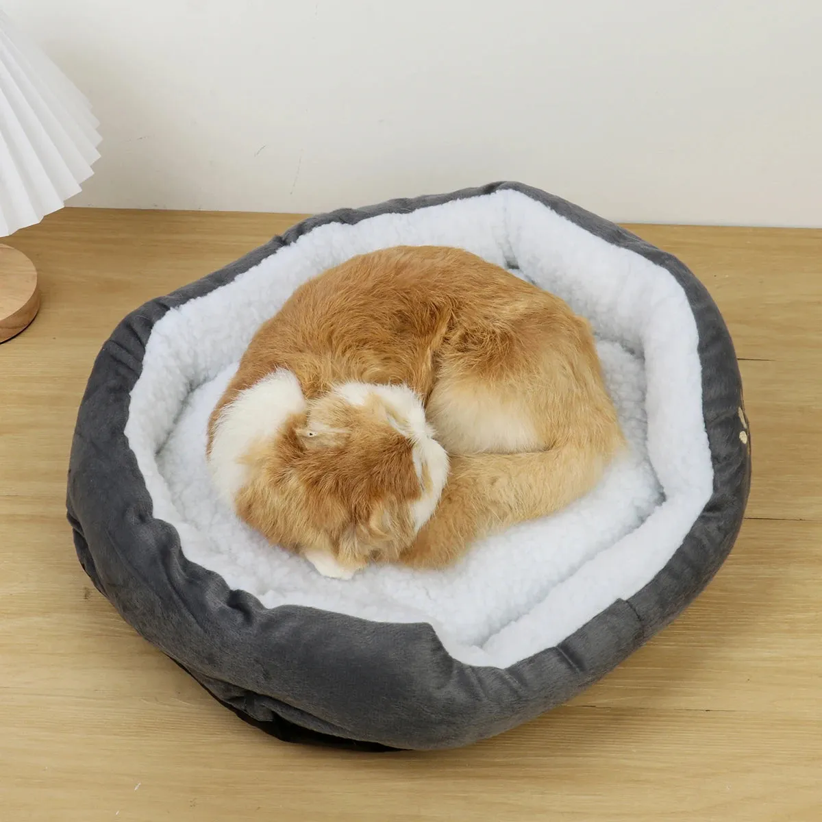 Dog Bed Cat Bed Pet Beds With Thickened PP Cotton Dog Cave Bed And SofaSuitable For Small Puppy Cat Bed