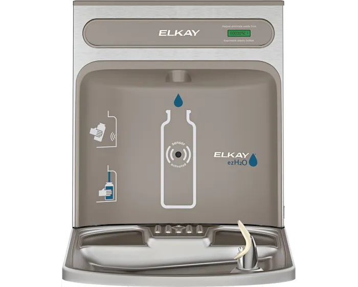 Elkay EZWSRK | Retrofit Bottle Filler Kit For use with EZ-style fountains | Filterless, Stainless Steel