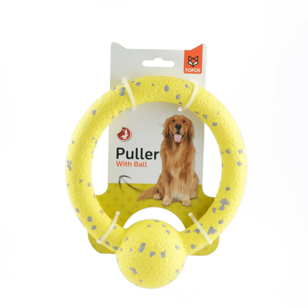 Fofos Durable Puller Toy for Dogs (Yellow)