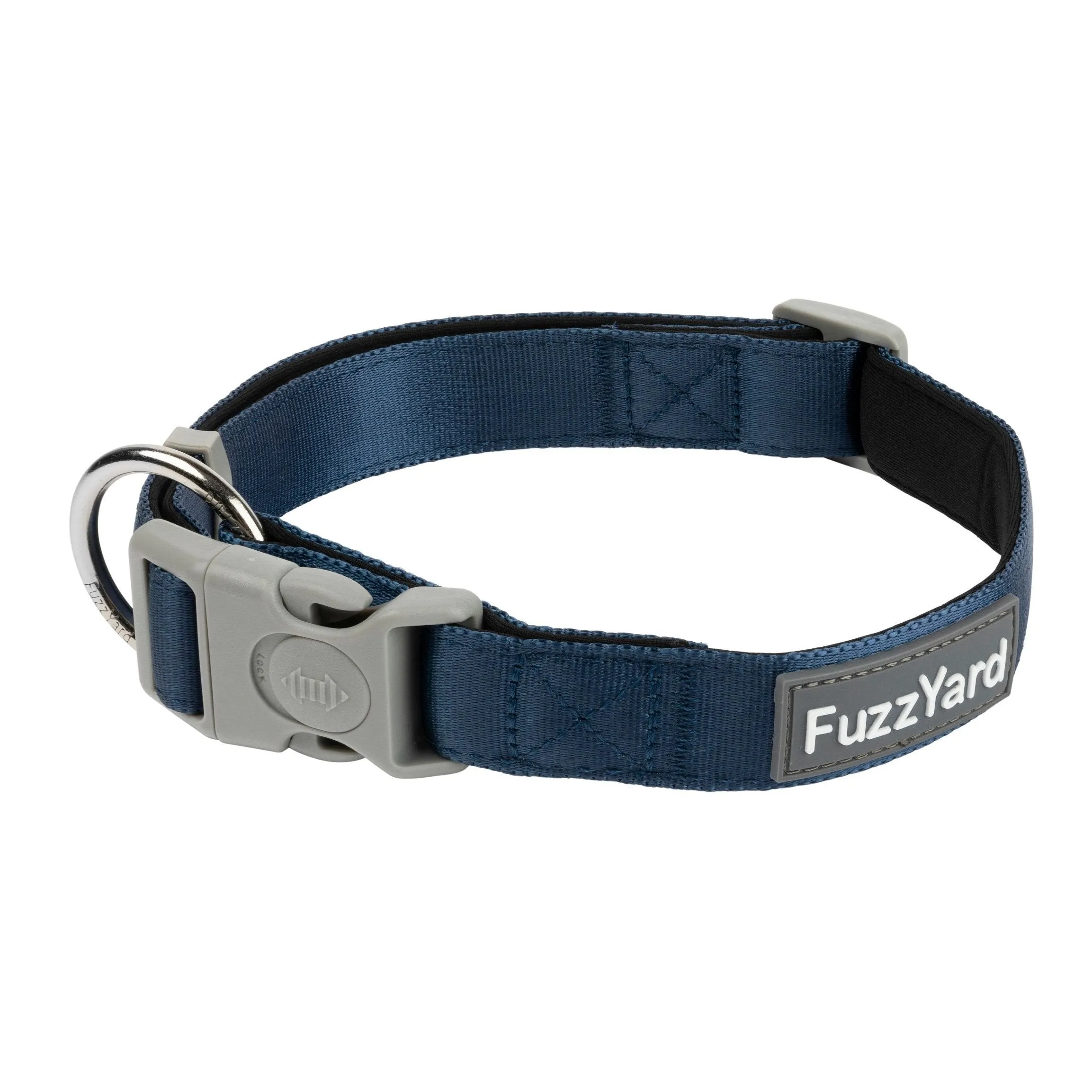 FuzzYard Dog Collar Marine Medium