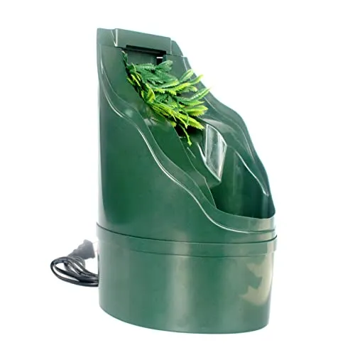 GAH Reptile Drinking Water Fountain Humidifier Snake Chameleon Dispenser 110V