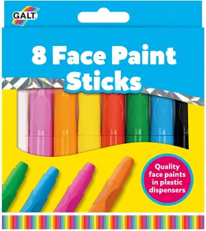 GALT 8 Face Paint Sticks