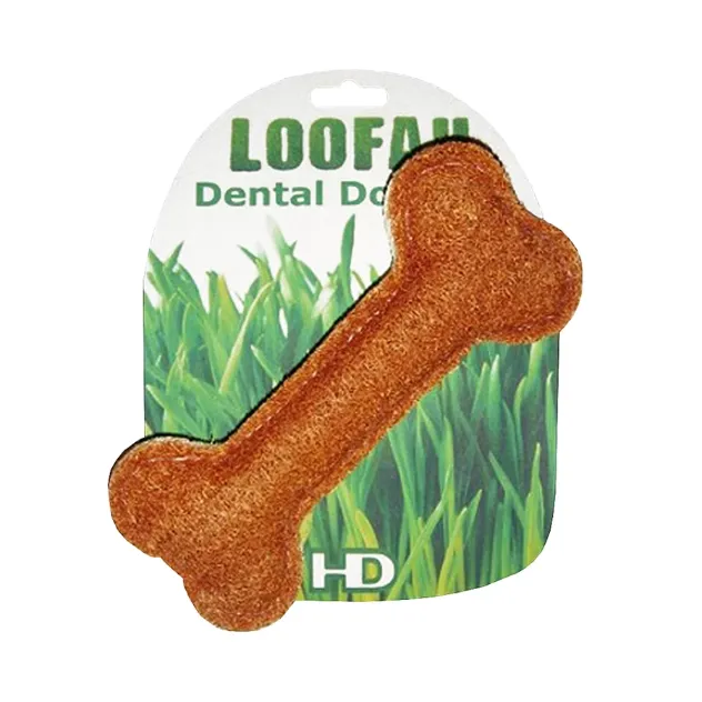 Hip Doggie Loofah Bone