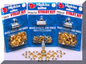 Hipkiss Brass Eyelet Kit