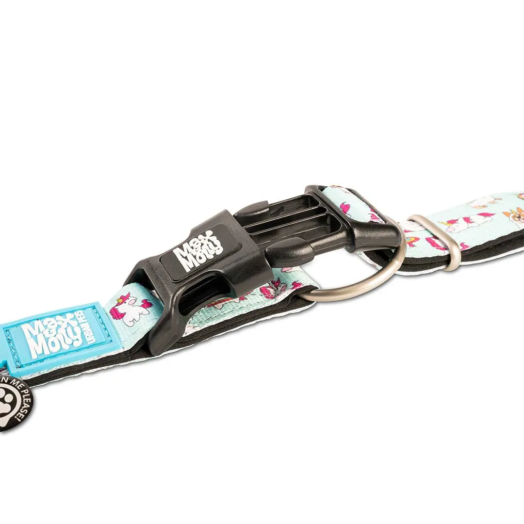 Max & Molly Unicorn Smart ID Dog Collar Large