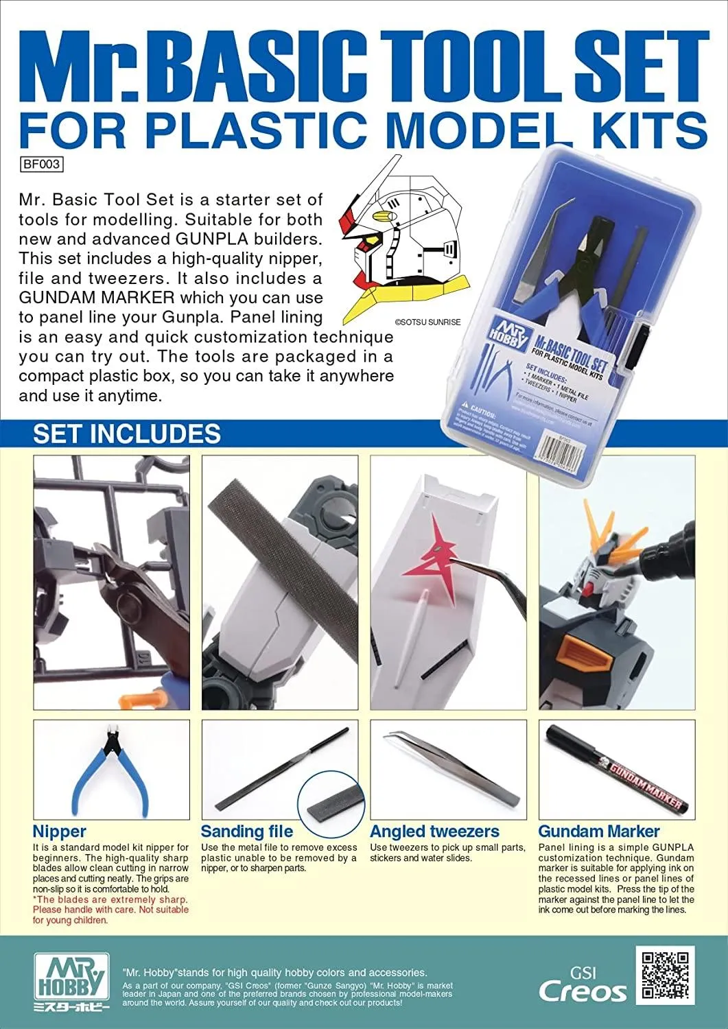 Mr. Hobby BF003 Mr. Basic Tool Set