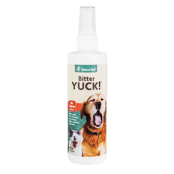 NaturVet Bitter YUCK! No Chew Dog & Cat Spray