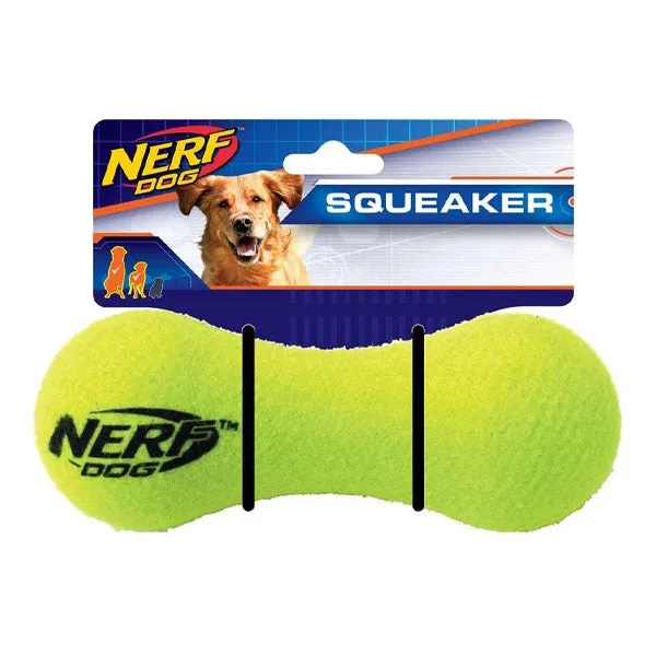 Nerf Dog Max Court Squeak Barbell