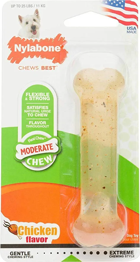 Nylabone Flexi Chew Chicken Flavor