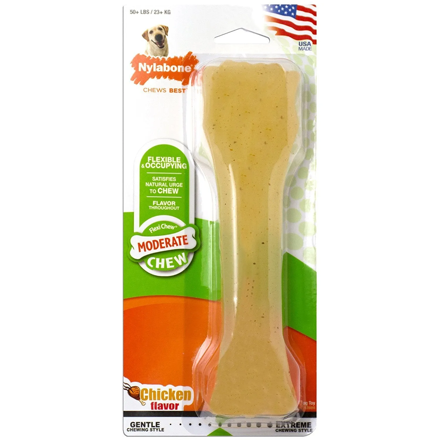 Nylabone Flexi Chew Chicken Flavor