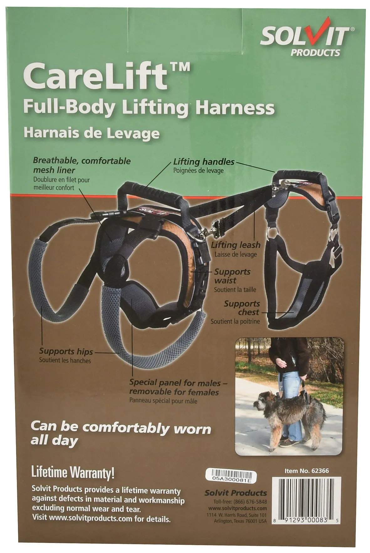 PetSafe Solvit CareLift Lifting Aid, Full Body