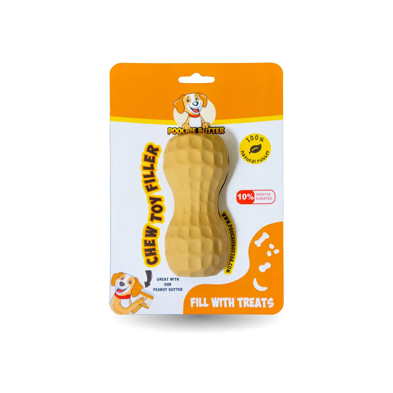 Poochie Butter Peanut Toy   2 oz PB