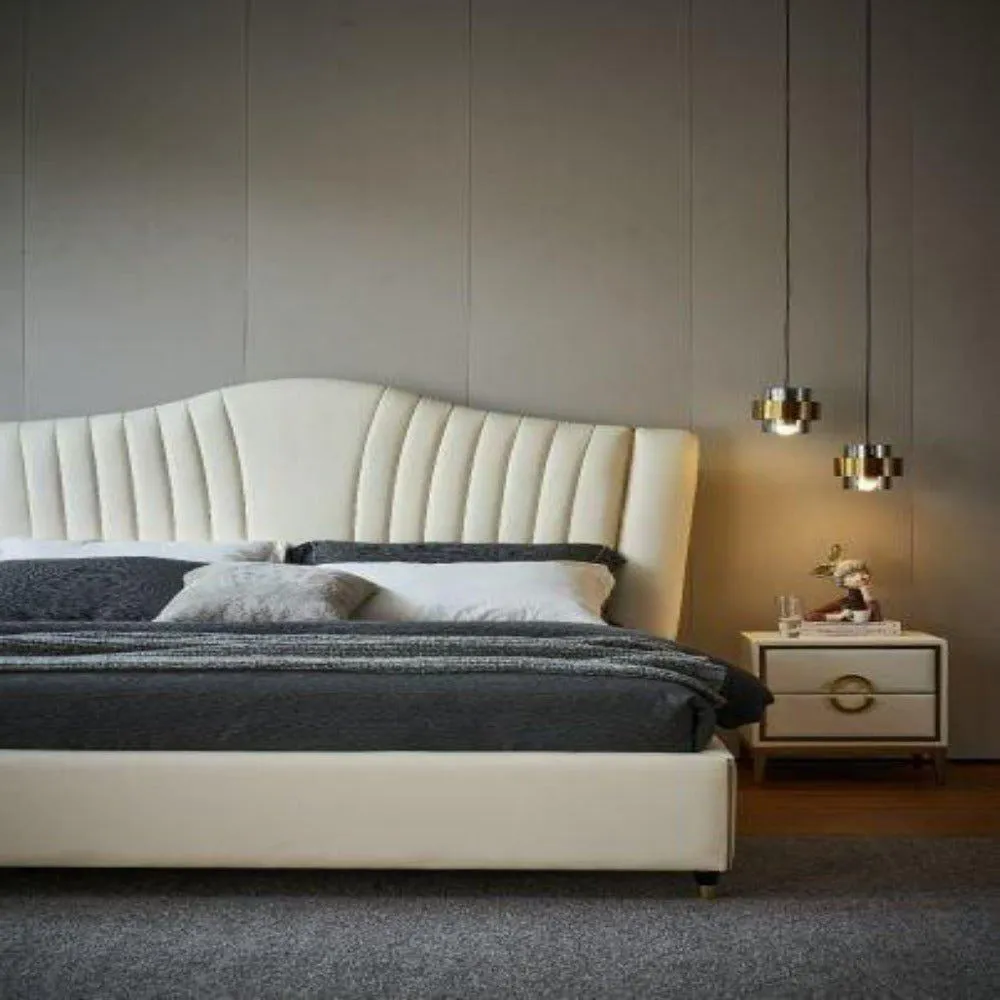 Practo Upholstered Bed with Storage In Leatherette