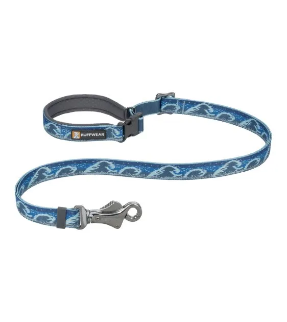 Ruffwear Crag EX™ Reflective & Multi-Use Dog Leash (Midnight Wave)