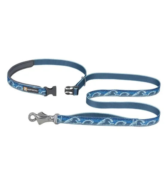 Ruffwear Crag™ Reflective & Multi-Use Dog Leash (Midnight Wave)