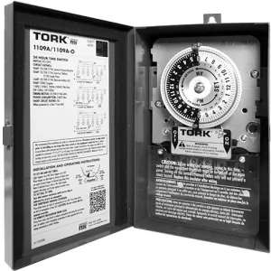 Tork Mechanical Timer - Metal Enclosure - 120-277V