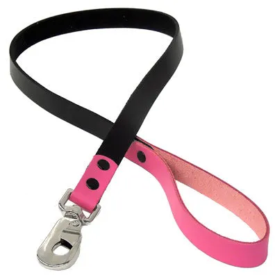 Two Tone Leather Leash