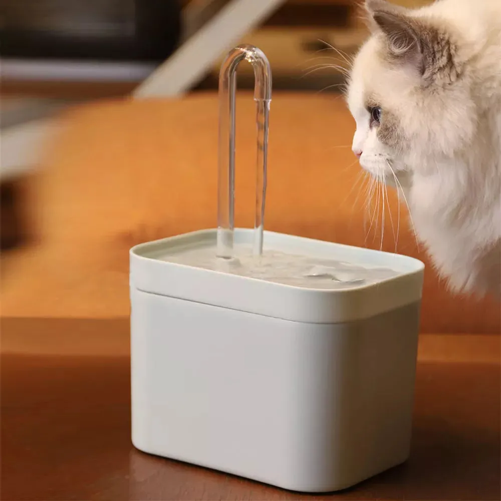 Ultra-Quiet Pet Water Fountain Filter 1.5L