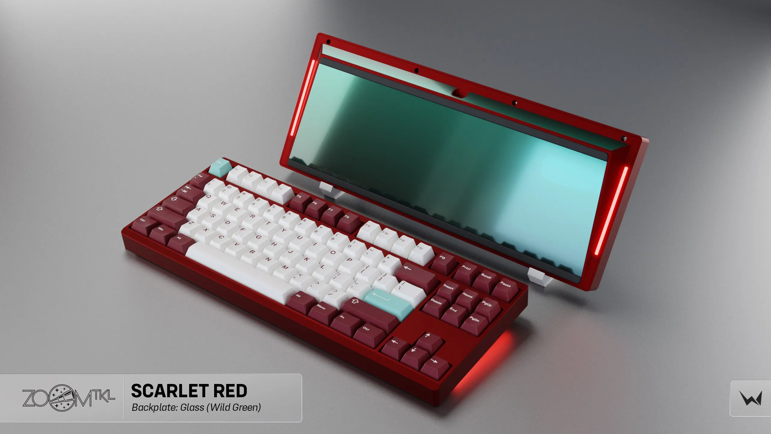 Zoom TKL Essential Edition - Scarlet Red Mechanical Keyboard Kit