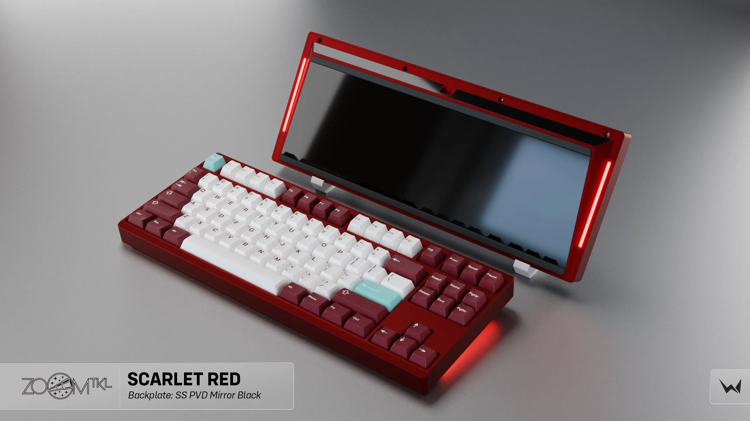 Zoom TKL Essential Edition - Scarlet Red Mechanical Keyboard Kit