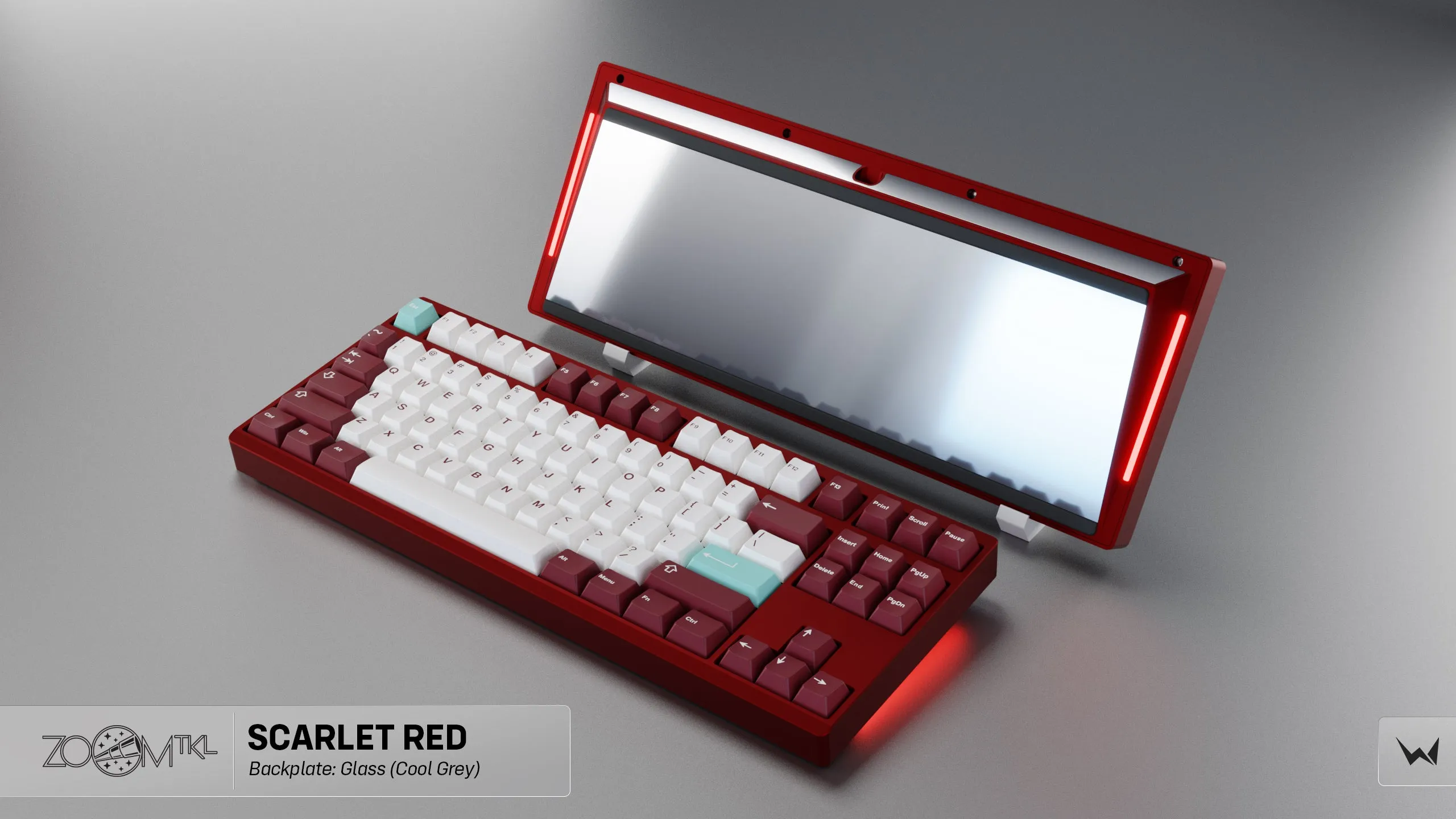 Zoom TKL Essential Edition - Scarlet Red Mechanical Keyboard Kit