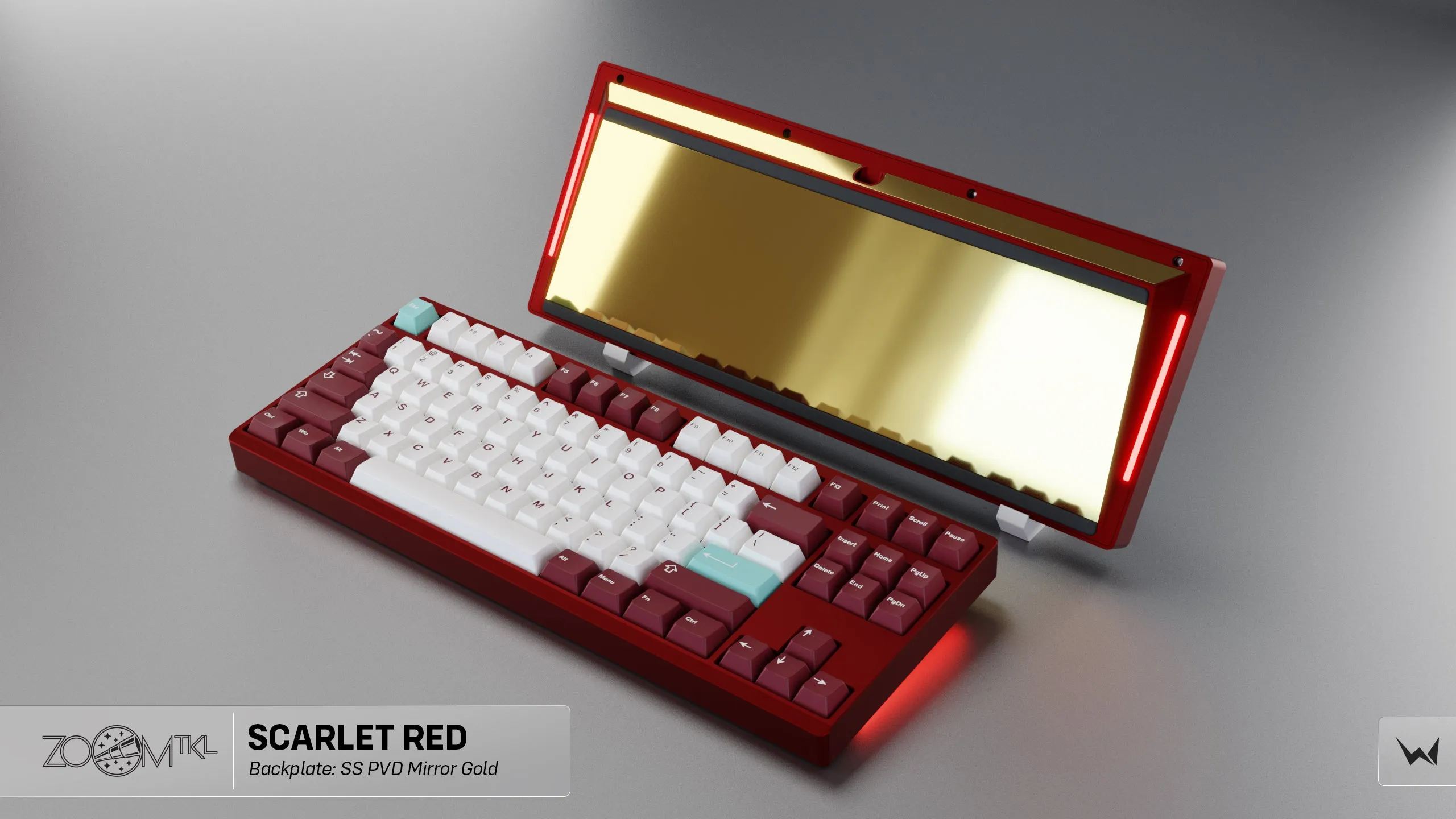 Zoom TKL Essential Edition - Scarlet Red Mechanical Keyboard Kit