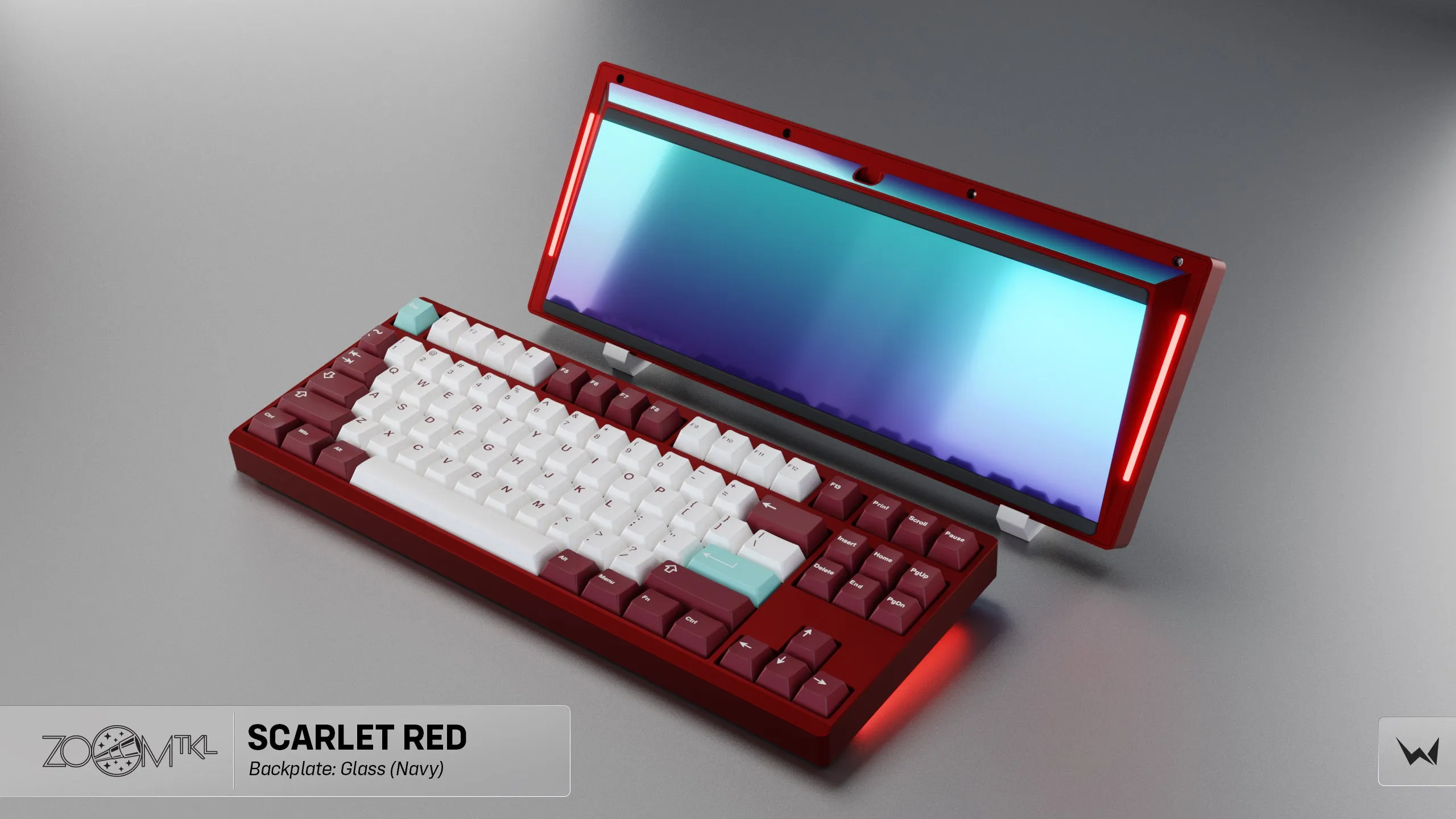 Zoom TKL Essential Edition - Scarlet Red Mechanical Keyboard Kit