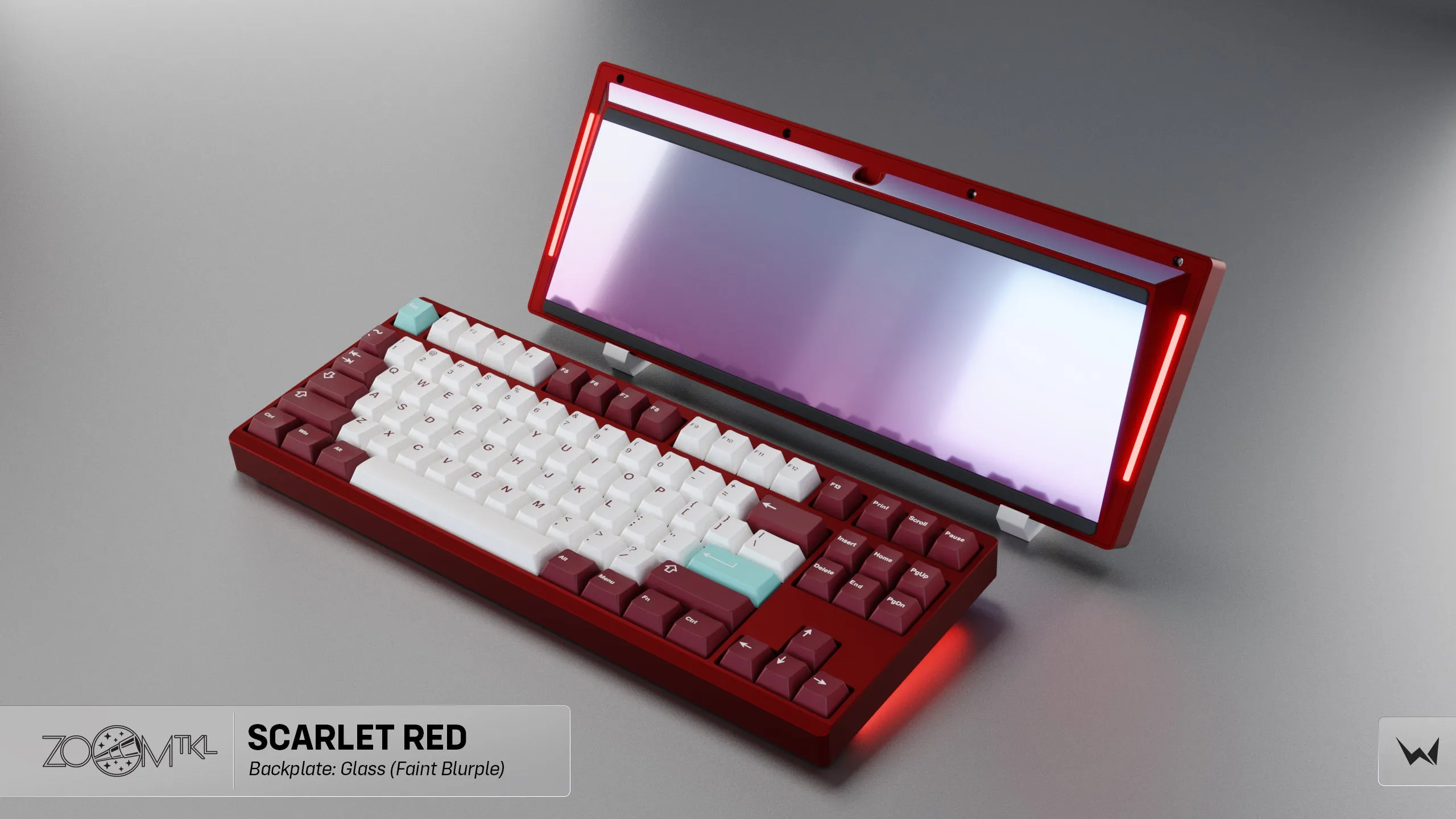 Zoom TKL Essential Edition - Scarlet Red Mechanical Keyboard Kit