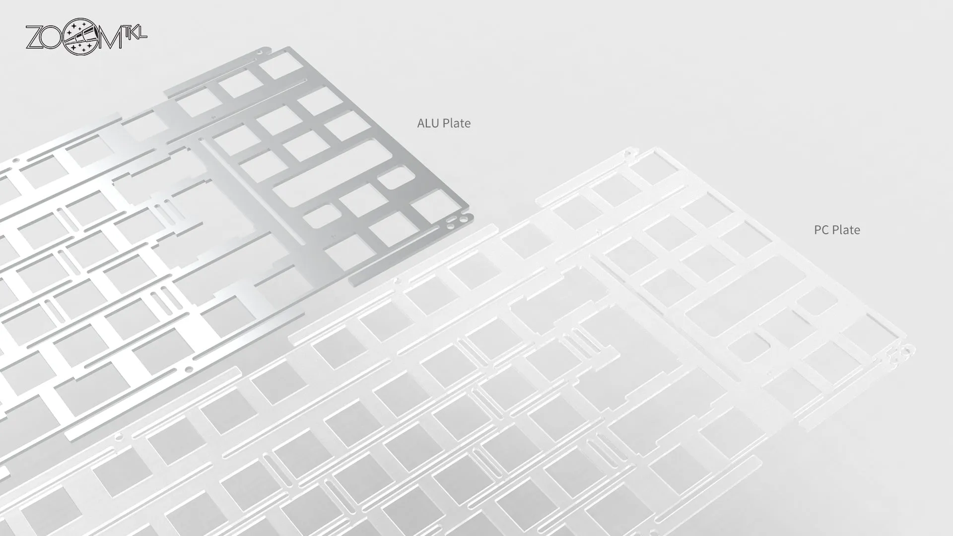 Zoom TKL Essential Edition - White Mechanical Keyboard Kit