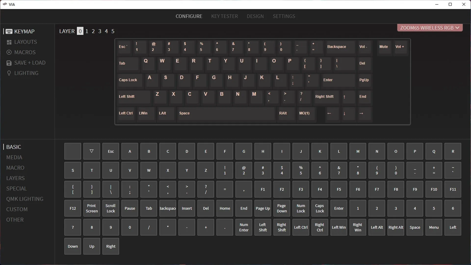 Zoom65 Essential Edition V2 - Cool Grey Mechanical Keyboard Kit